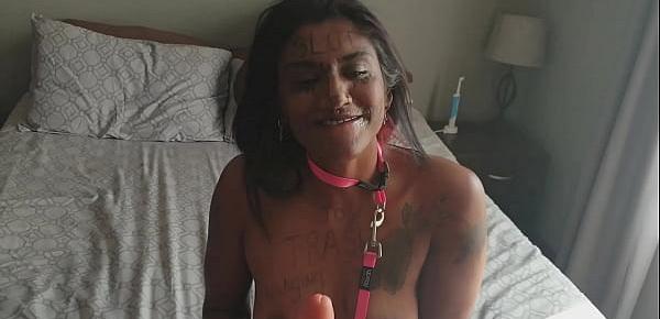 trendsNaked Indian piece of meat degrading herself as well as showing how she wants to be treated